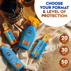 NIVEA Sun Protect & Bronze Zonnemelk SPF 20 200 ml