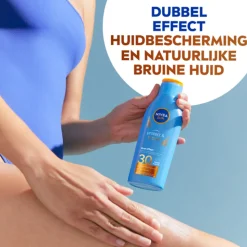 NIVEA Sun Protect & Bronze Zonnemelk SPF 30 200 ml