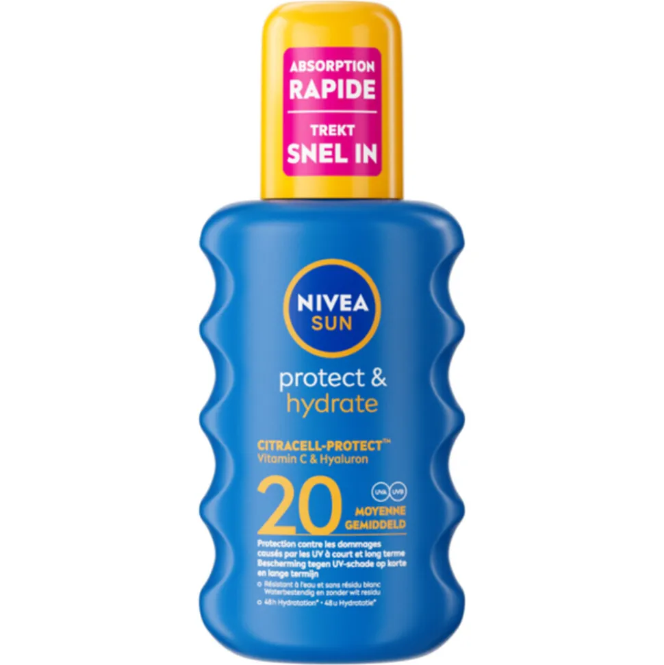 NIVEA Sun Protect & Hydrate Zonnespray SPF 20 200 ml