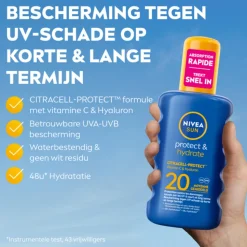 NIVEA Sun Protect & Hydrate Zonnespray SPF 20 200 ml