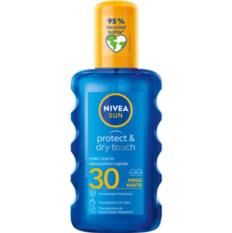 NIVEA Sun Protect en Dry Touch Verfrissende Vernevelende Spray SPF 30 200 ml