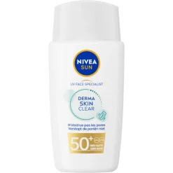 NIVEA Sun UV Face Specialist Derma Skin Clear Fluid SPF 50+ 40 ml