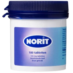 Norit Tabletten 125 mg 180 stuks
