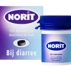 Norit Tabletten 125 mg 50 stuks