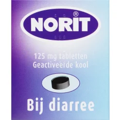 Norit Tabletten 125 mg 50 stuks