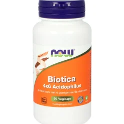NOW Biotica 4X6 Acidophilus 60 capsules