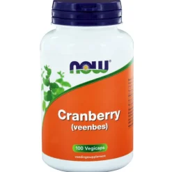 NOW Cranberry Concentraat 100 vegacaps