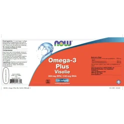 NOW Omega 3 Plus Epa Dha 120 softgels