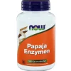 NOW Papaya Enzymen 180 kauwtabletten