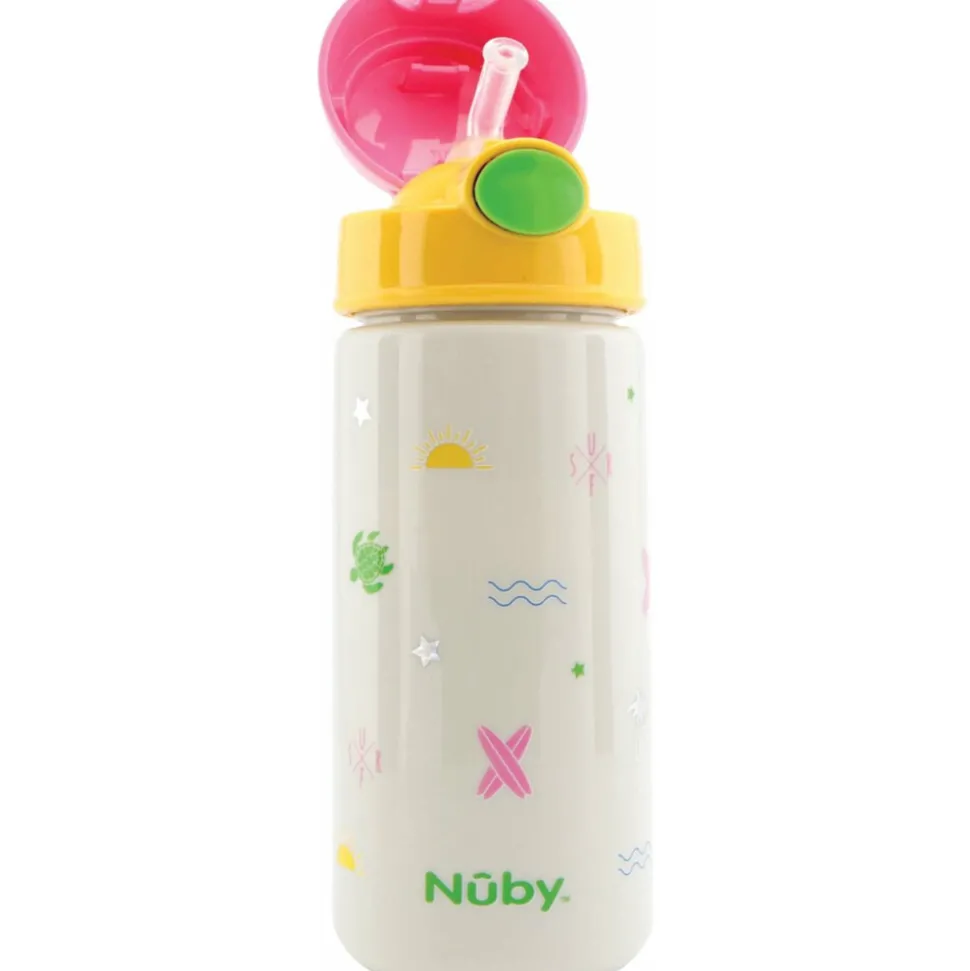 Nuby Drinkbeker Surfdesign Roze 540 ml