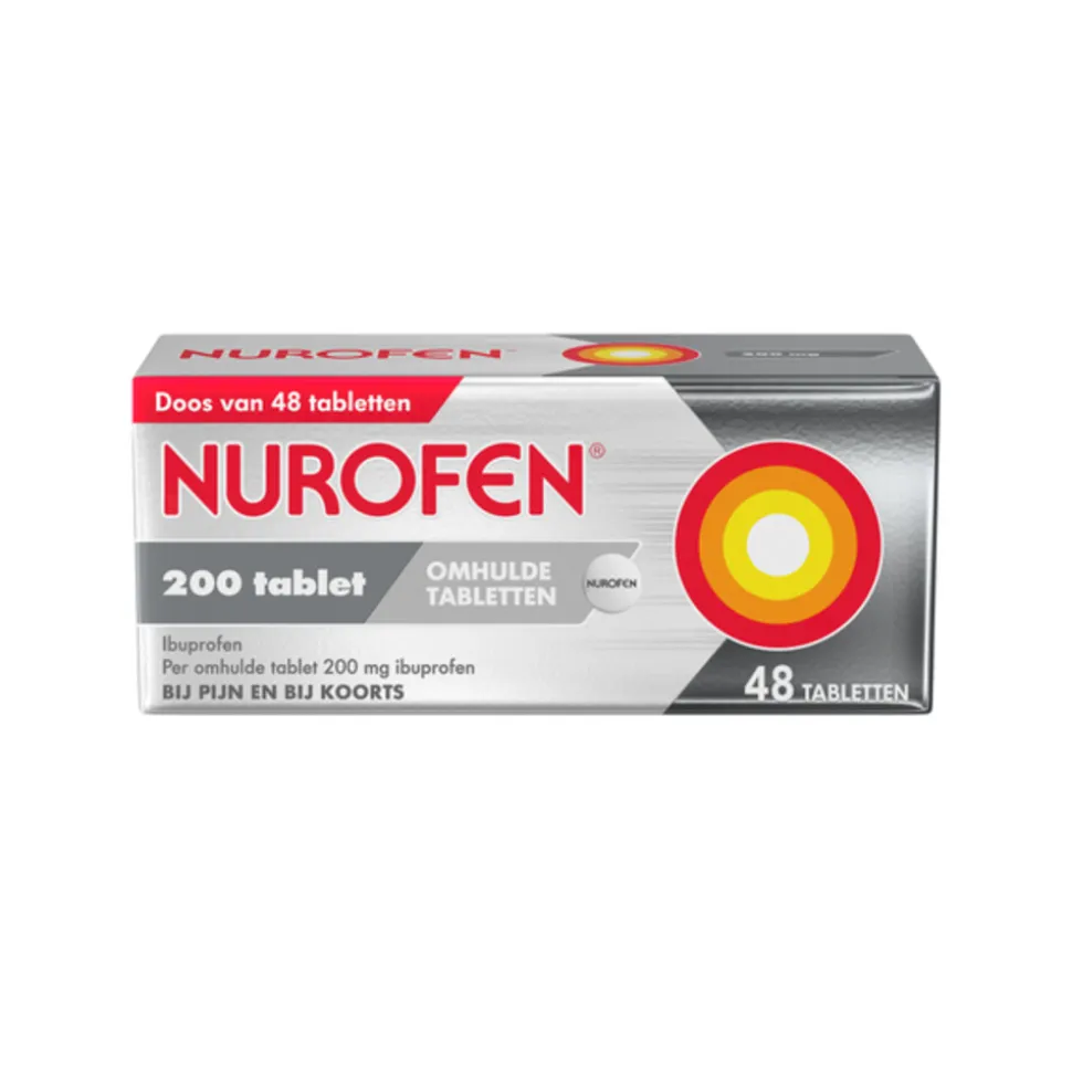 Nurofen Ibuprofen 200mg 48 tabletten