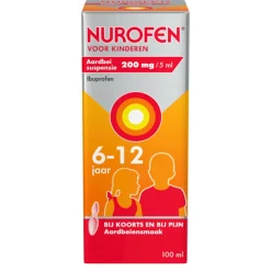 Nurofen Suspensie voor Kinderen 200 mg/5 ml 100 ml