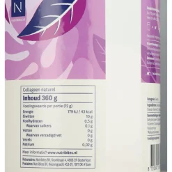 Nutribites Collageen Naturel Poeder 360 gr