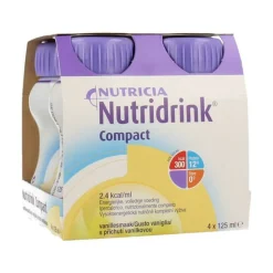 Nutridrink Compact Vanille 4-Pack 125 ml
