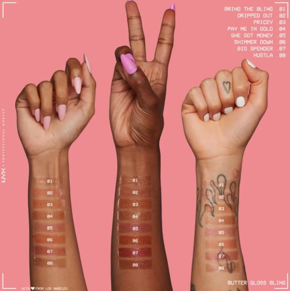 NYX Butter Gloss Bling Lipgloss Bring The Bling 8 ml