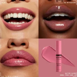 NYX Butter Gloss Lipgloss Angel Food Cake 8 ml