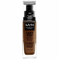 NYX Can't Stop Won't Stop Foundation Cocoa 30 ml