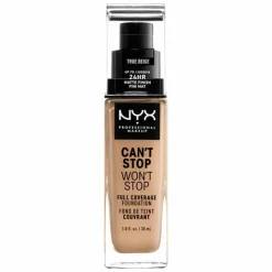 NYX Can't Stop Won't Stop Foundation True Beige 30 ml