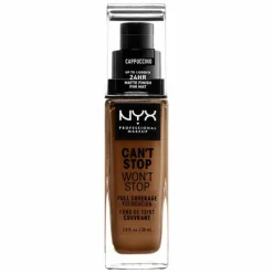 NYX Can't Stop Won't Stop Foundation Cappuccino 30 ml