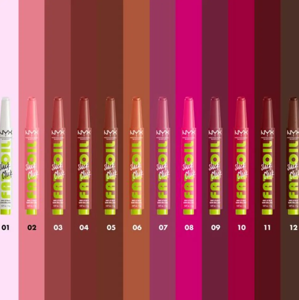 NYX Fat Oil Slick Click Tinted Lipbalm No Filter Needed 2 gr
