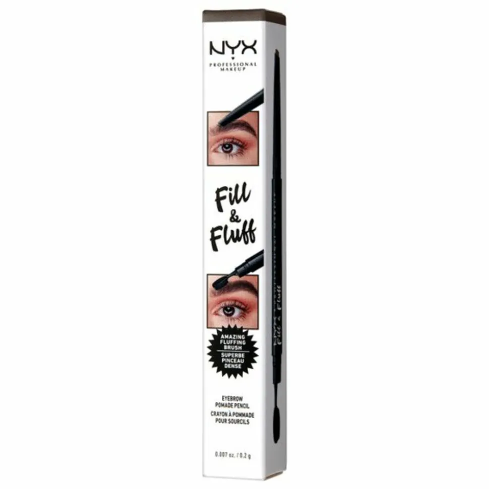 NYX Fill & Fluff Wenkbrauw Pomade Potlood Brunette 0.2 gr