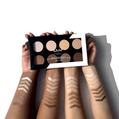 NYX Highlight & Contour Pro Palette 8 kleuren 21.6 gr