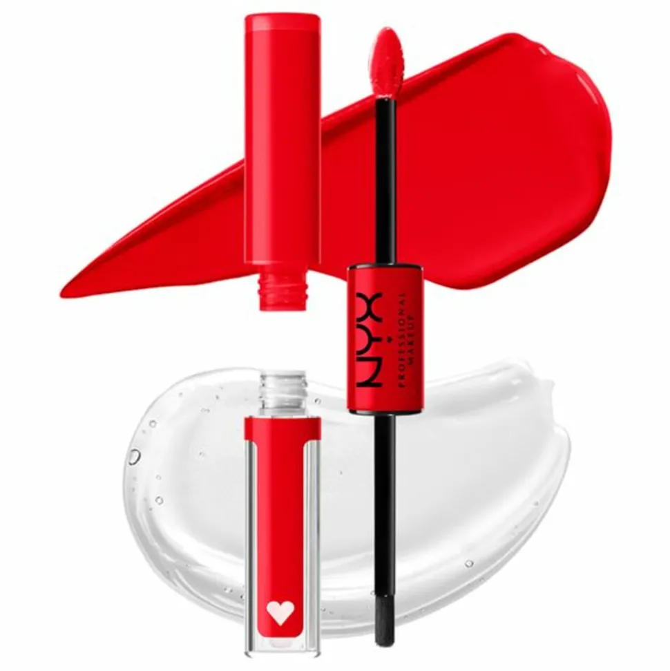 NYX Shine Loud High Shine Liquid Lipstick Rebel in Red 1 stuk