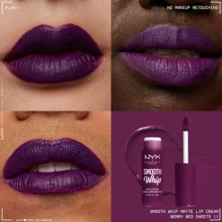 NYX Smooth Whip Matte Lip Cream Berry Bed Sheets 4 ml