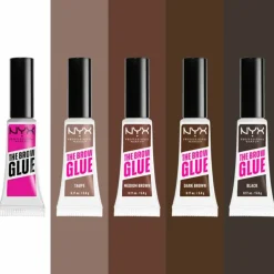 NYX The Brow Glue Wenkbrauwgel Dark Brown 5 gr