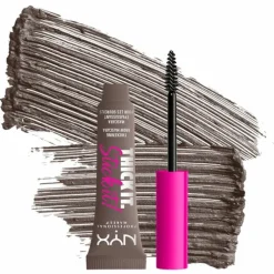 NYX Thick It Stick It Wenkbrauwgel Mascara Cool Ash 7 ml