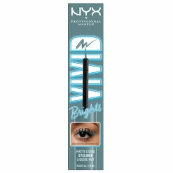 NYX Vivid Brights Matte Liquid Eyeliner Cyan Simp 2 ml