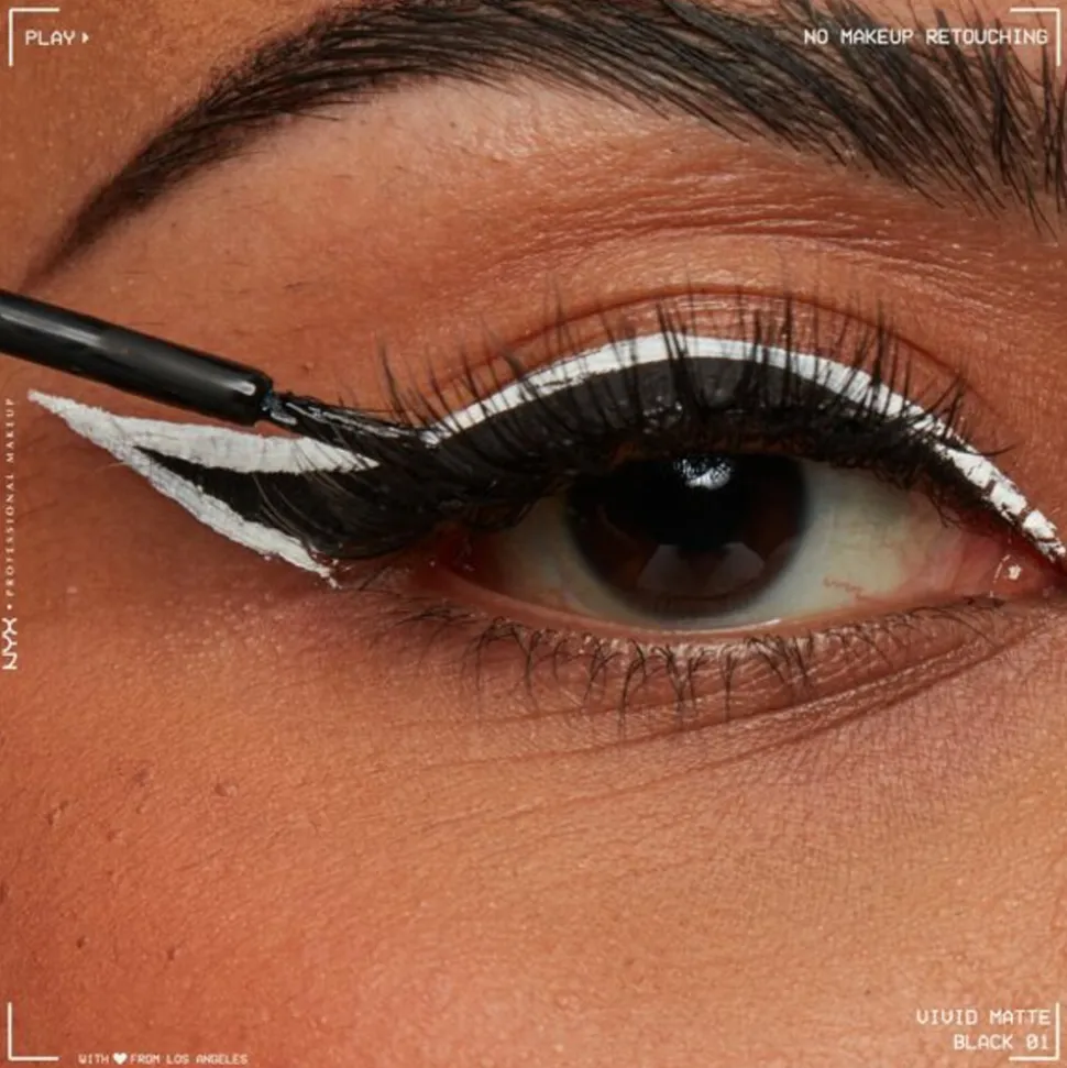 NYX Vivid Matte Liquid Eyeliner Black 2 ml