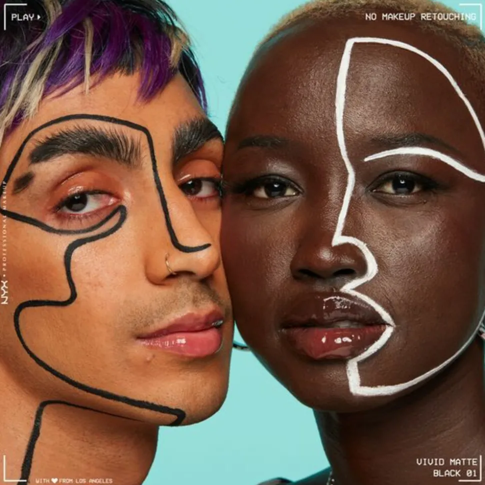 NYX Vivid Matte Liquid Eyeliner Black 2 ml