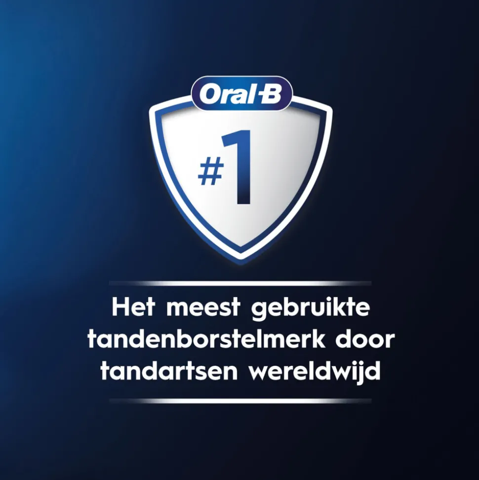 Oral-B Elektrische Tandenborstel iO 3 Duo Zwart & Blauw 1 set