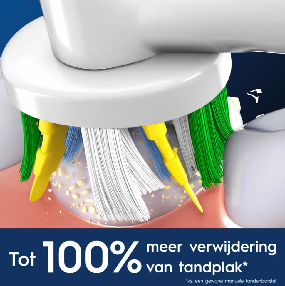 Oral-B Opzetborstels FlossAction Wit 4 stuks