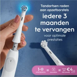 Oral-B Opzetborstels iO Gentle Care Wit 6 stuks