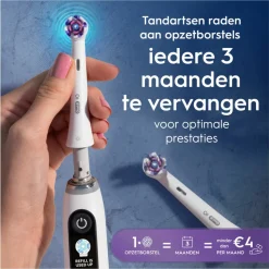 Oral-B Opzetborstels iO Radiant White Wit 8 stuks