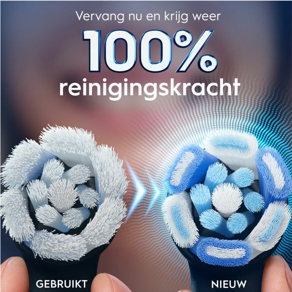 Oral-B Opzetborstels iO Ultimate Clean Zwart 6 stuks