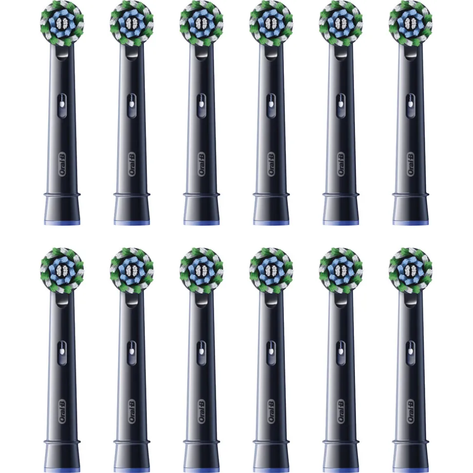 Oral-B Opzetborstels Pro Cross Action Zwart 12 stuks
