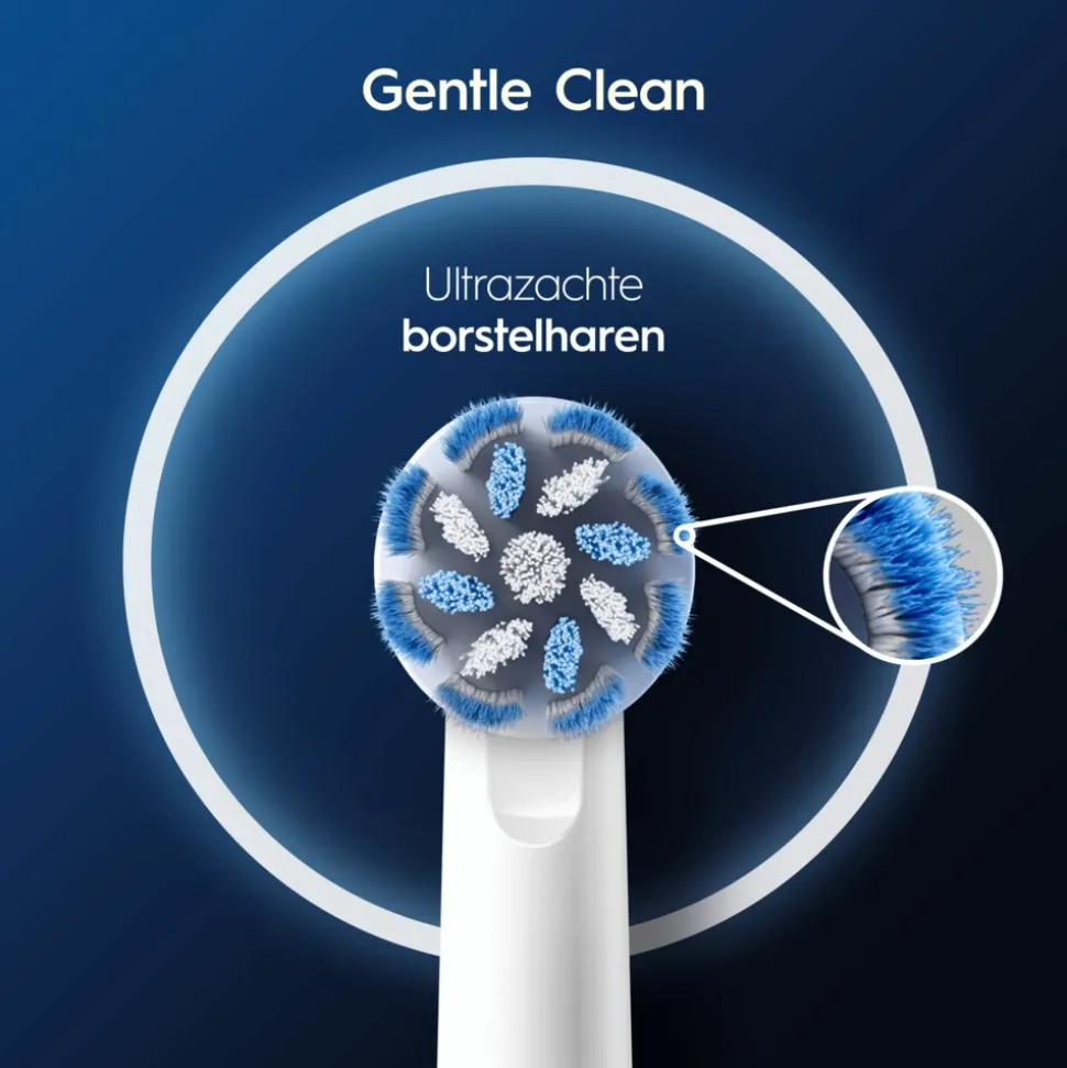 Oral-B Opzetborstels Sensitive Clean Wit 4 stuks