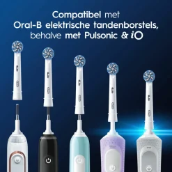 Oral-B Opzetborstels Sensitive Clean Wit 4 stuks