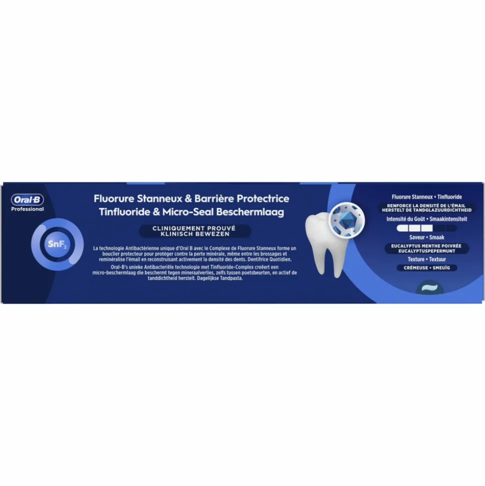 Oral-B Tandpasta Professional Glazuurversterkend Reiniging Munt 75 ml