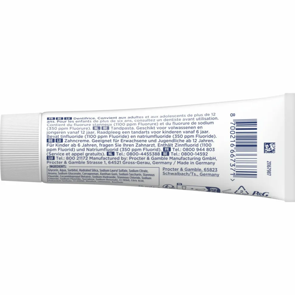 Oral-B Tandpasta Professional Glazuurversterkend Extra Fris 75 ml