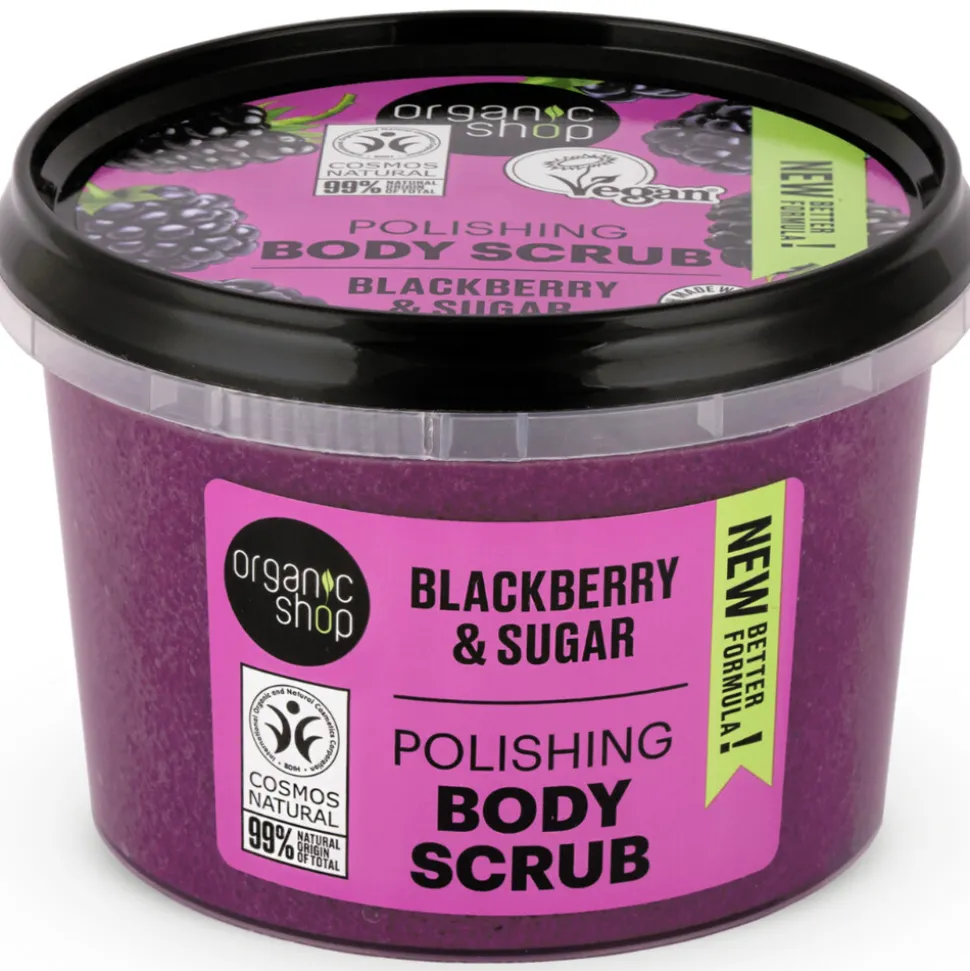 Organic Shop Body Scrub Blackberry 250 ml