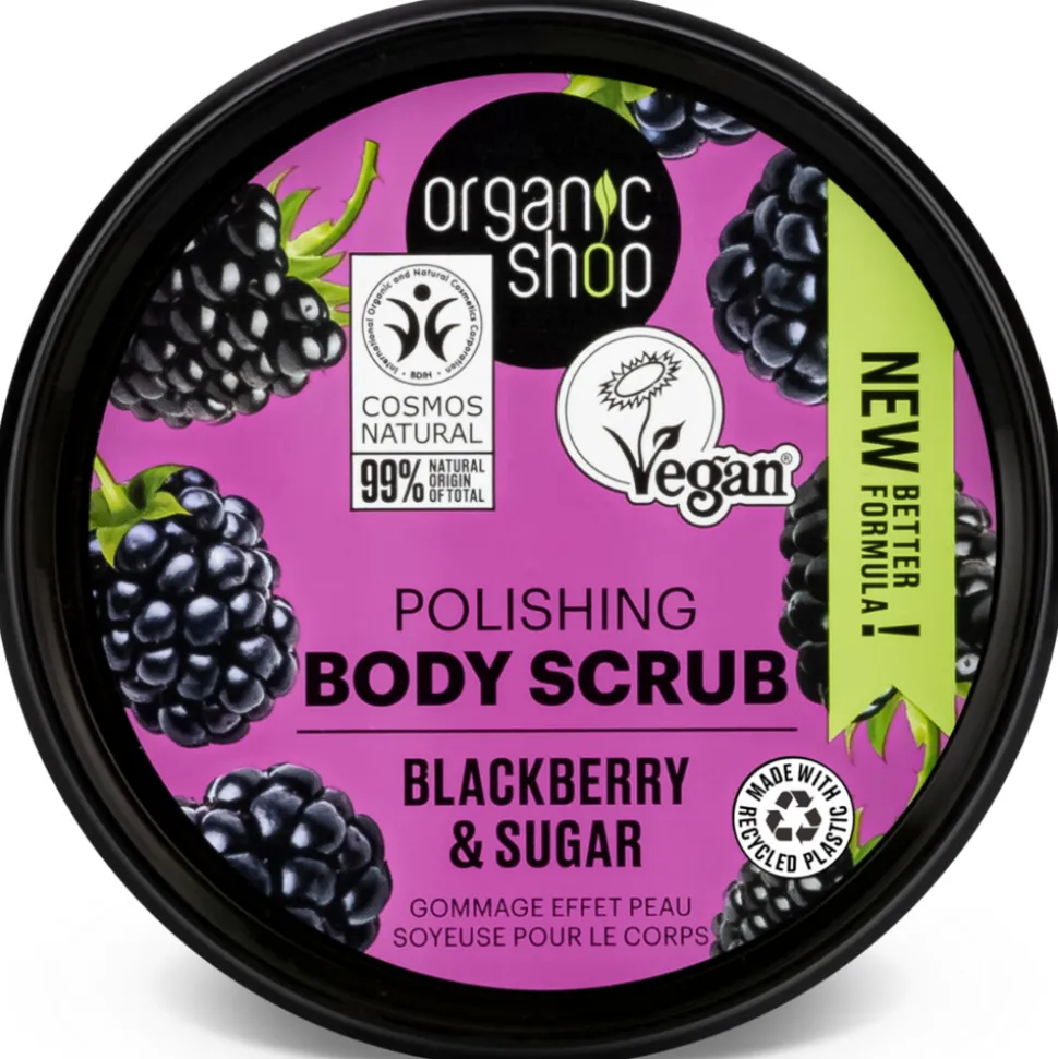 Organic Shop Body Scrub Blackberry 250 ml