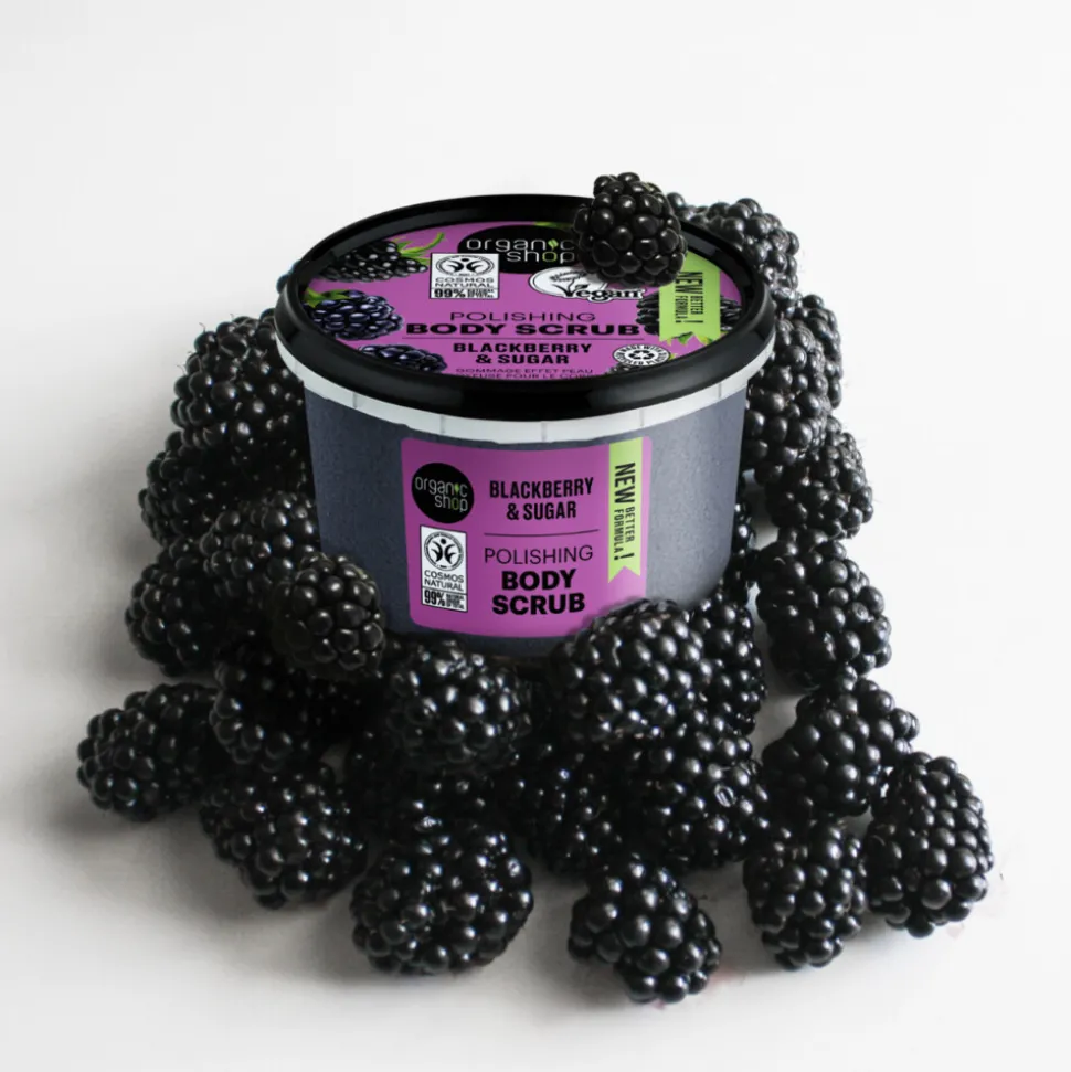Organic Shop Body Scrub Blackberry 250 ml