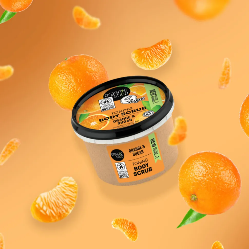 Organic Shop Body Scrub Orange 250 ml