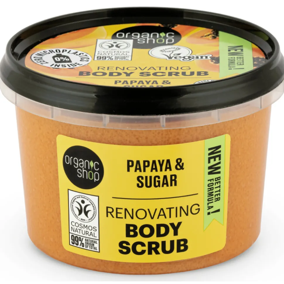Organic Shop Body Scrub Papaya 250 ml