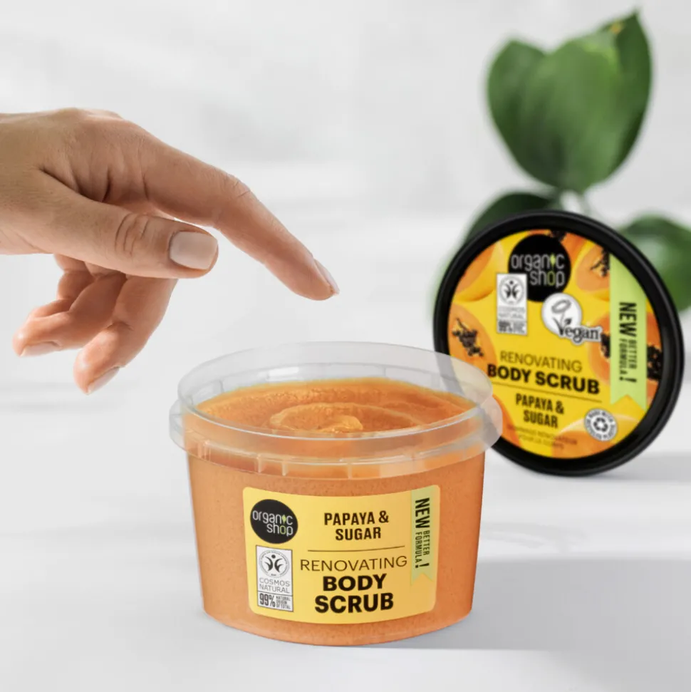 Organic Shop Body Scrub Papaya 250 ml