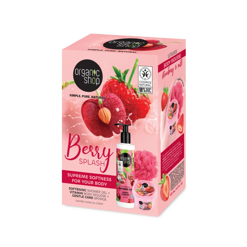 Organic Shop Giftset Berry Splash Supreme Softness 1 set